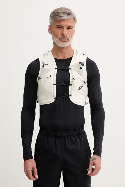 Asics kamizelka do biegania FUJITRAIL beżowa 3013B198