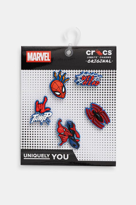 Crocs przypinki do obuwia Spiderman 5-pack 10015108