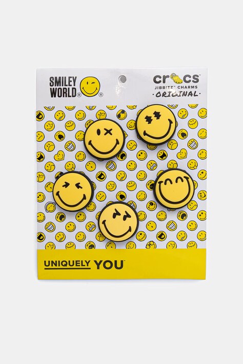 Crocs przypinki do butów Smileyworld 5-pack 10015113