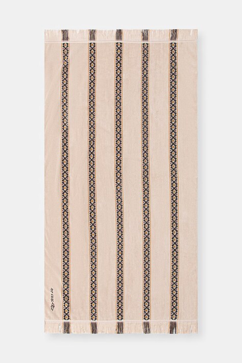 Rip Curl ręcznik plażowy bawełniany CLASSIC SURF beżowy 01LMTO