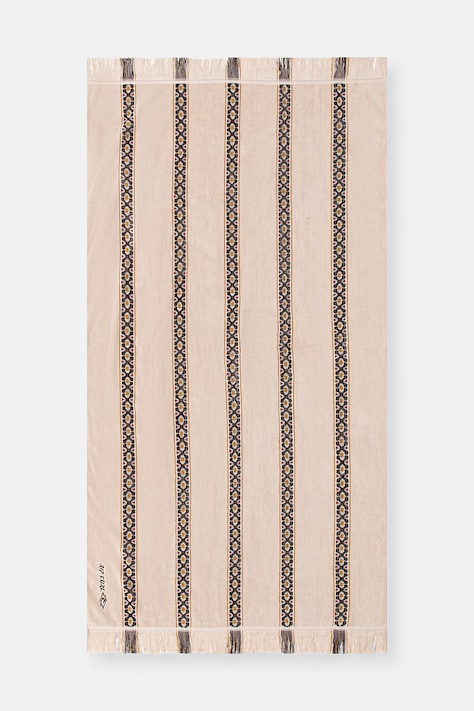 Rip Curl ręcznik plażowy bawełniany CLASSIC SURF beżowy 01LMTO