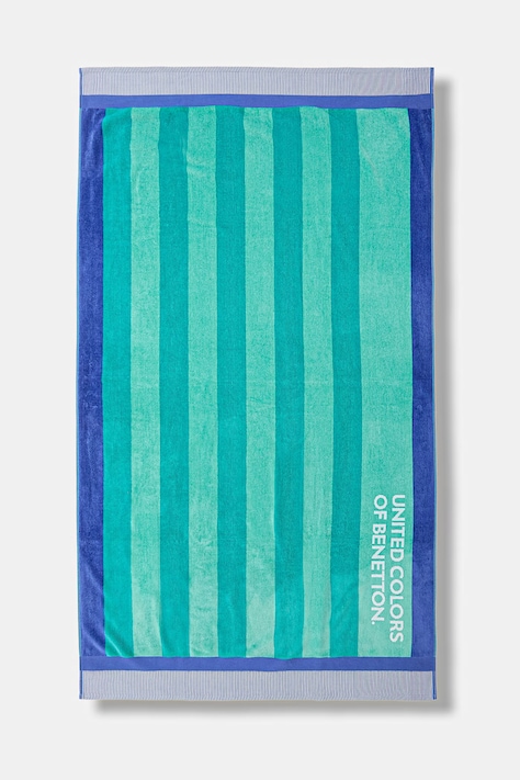 United Colors of Benetton ručnik pamučni tirkizni 68U1V800T