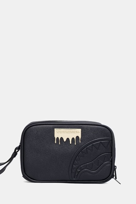 Sprayground kosmetyczka z imitacji skóry czarna 910B9043NSZ