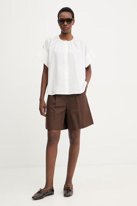 Бавовняна сорочка Weekend Max Mara EDUCATA — фото 2