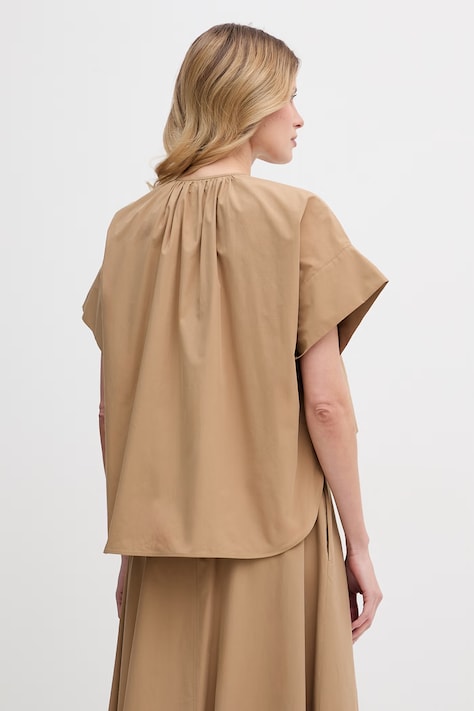 Бавовняна сорочка Weekend Max Mara EDUCATA — фото 3
