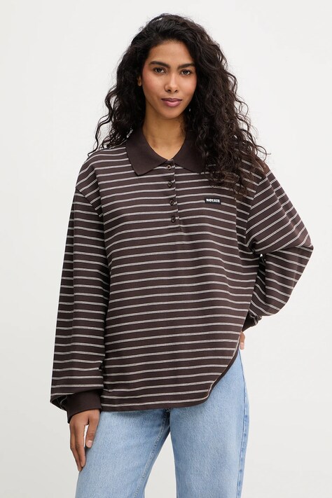 Rotate longsleeve kolor brązowy 1160033088