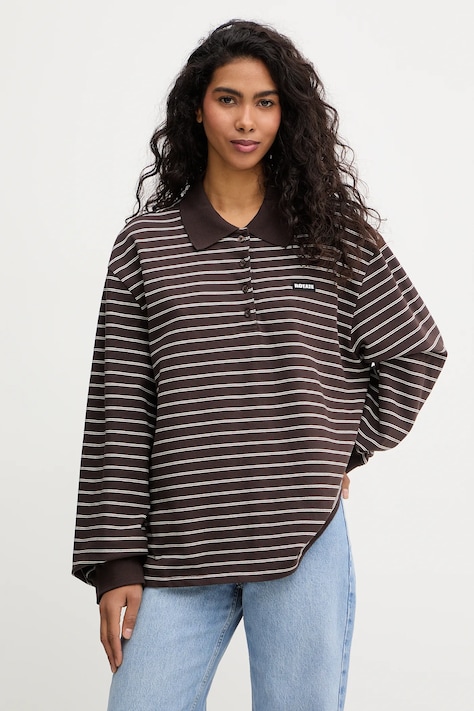 Rotate longsleeve kolor brązowy 1160033088