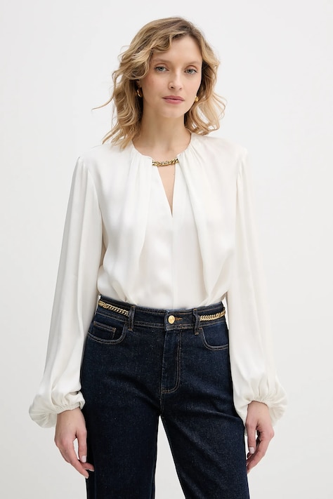 Halenka Marciano by Guess AMANDA dámská, béžová barva, hladká, 6RGH01 7356A