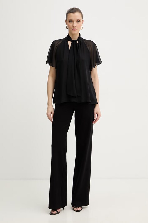 Marciano by Guess bluzka HELLEN damska kolor czarny gładka 6RGH03 7429A