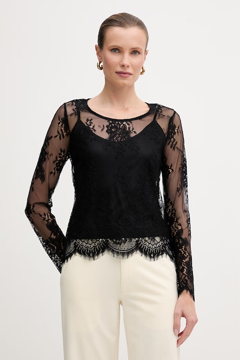 Morgan camicetta donna colore nero TCITY