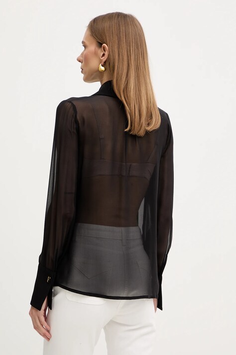 Шовкова сорочка Elisabetta Franchi — фото 3