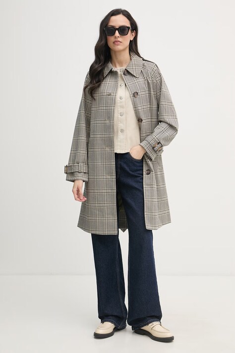 Barbour однобортний жилет жіночий бавовняний Daya — фото 2