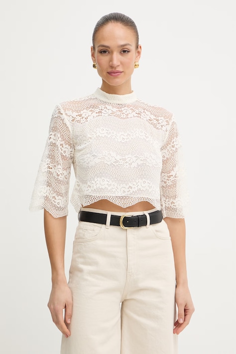 Twinset bluzka damska beżowa 261TP2900