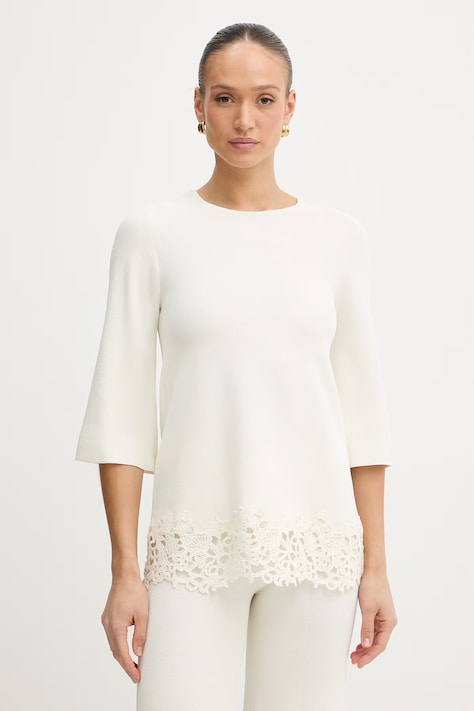 Blúzka Twinset béžová farba, jednofarebná, 261LB3GAA