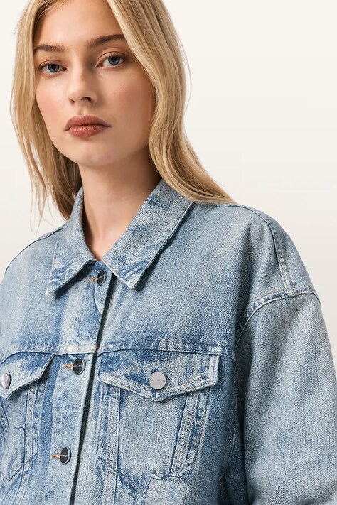 Джинсова куртка AllSaints ANDERS — фото 4