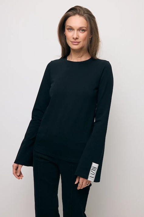Bizuu longsleeve BELUNNA damskie kolor czarny BELUNNA CZARNY