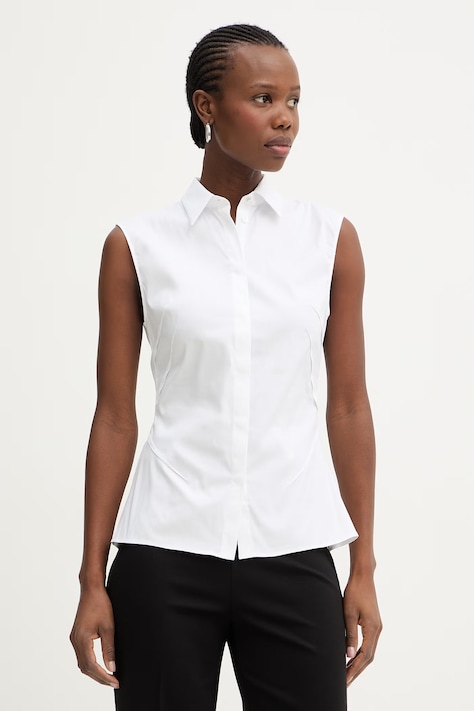 BOSS košeľa dámska Burbella biela 50558298