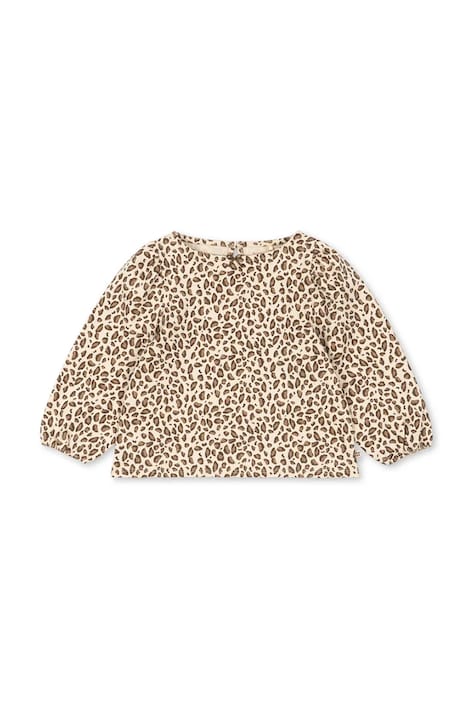 Παιδική βαμβακερή μπλούζα Konges Sløjd DREY BLOUSE GOTS χρώμα: πολύχρωμο, KS104289