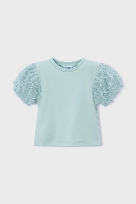 Dječja bluza Mayoral boja: tirkizna, bez uzorka, 3001