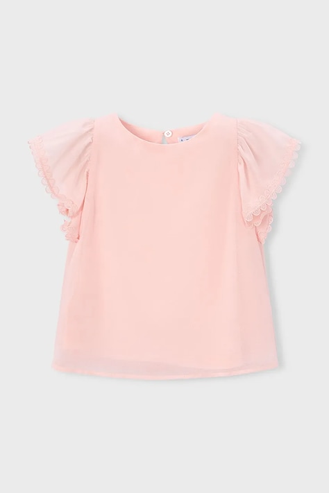 Detská blúzka Mayoral ružová farba, jednofarebná, 3195