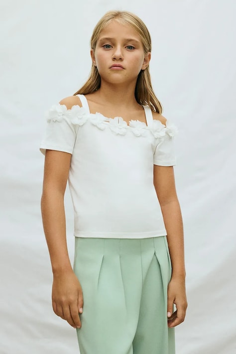 Παιδική μπλούζα Mayoral χρώμα: άσπρο, 6003