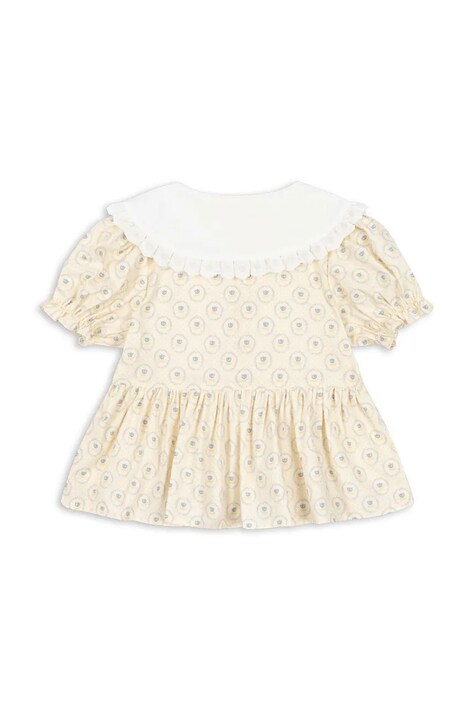 Дитяча бавовняна блузка Konges Sløjd COEUR COLLAR SHIRT GOTS — фото 3