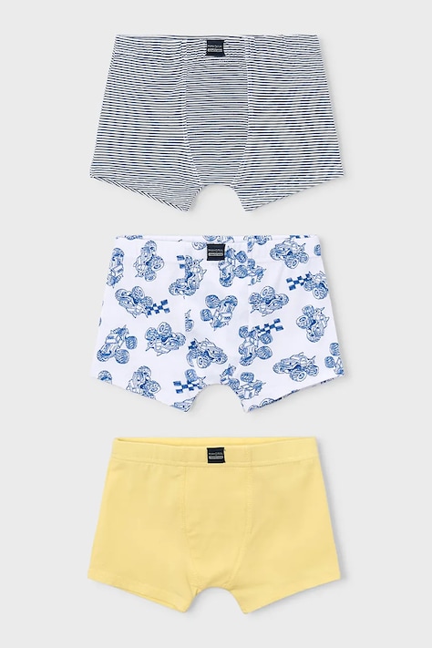 Detské boxerky Mayoral 3-pak modrá farba, 10171