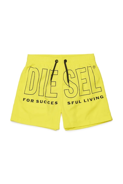 Diesel pantaloni scurți de baie copii MIDIT SWIMSUIT culoarea galben, J02699