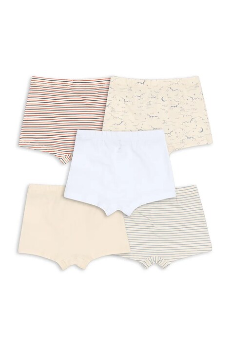 Дитячі боксери Konges Sløjd BASIC 5 PACK BOY BOXERS GOTS 5-pack — фото 2