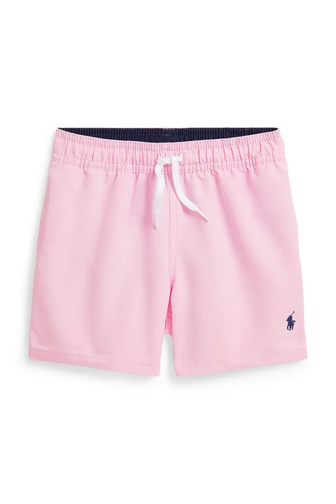 Polo Ralph Lauren spodenki do pływania dziecięce różowe 322904015503