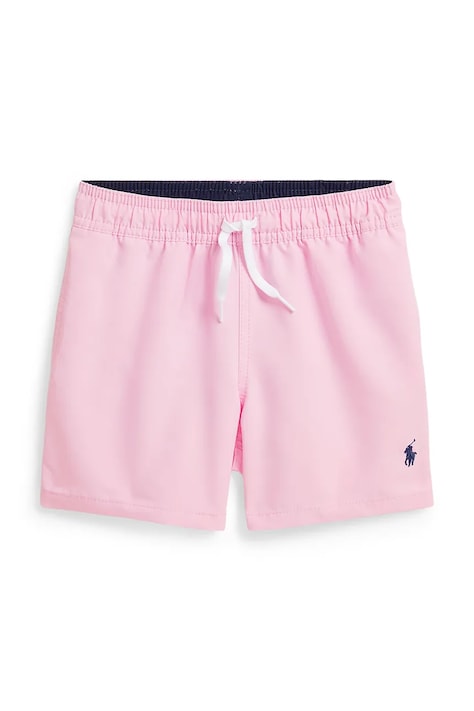 Polo Ralph Lauren spodenki do pływania dziecięce różowe 322904015503