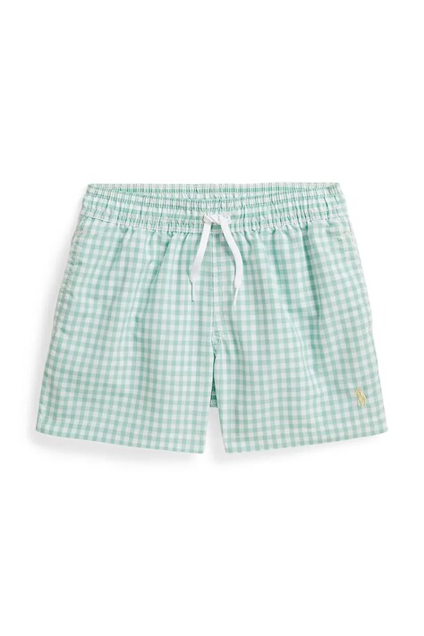 Polo Ralph Lauren szorty kąpielowe dziecięce kolor turkusowy 322934583501