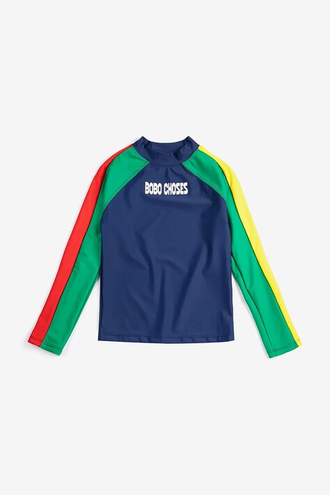 Bobo Choses longsleeve kąpielowy dziecięcy kolor granatowy B126AC132