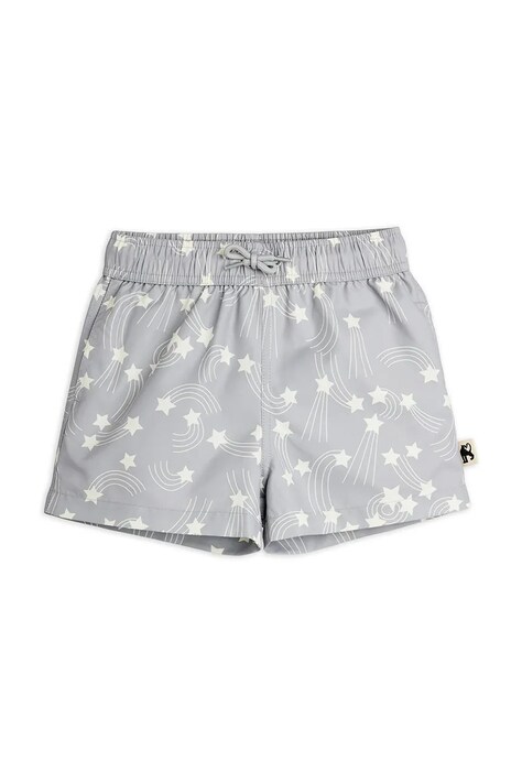 Mini Rodini kopalne kratke hlače otroške Starfall sive 26280126