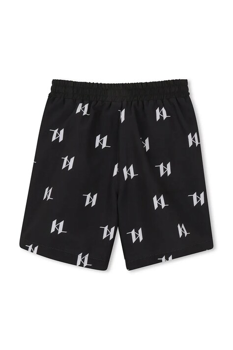 Karl Lagerfeld szorty kąpielowe dziecięce kolor czarny Z31078