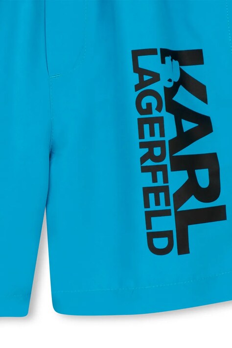 Karl Lagerfeld szorty kąpielowe dziecięce kolor niebieski Z31079