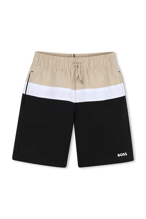 Παιδικό σορτς κολύμβησης BOSS χρώμα: μαύρο, J52903