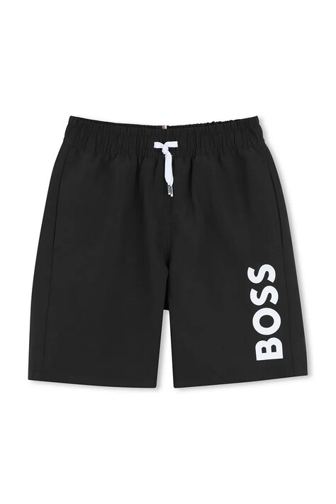 BOSS szorty kąpielowe dziecięce kolor czarny J53171