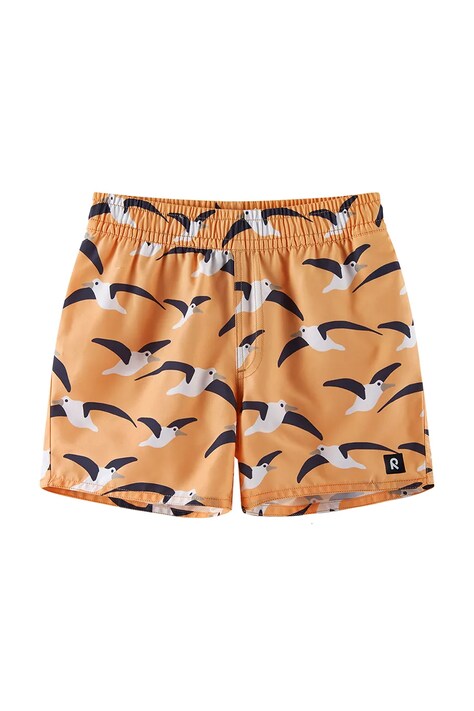 Reima szorty kąpielowe dziecięce Somero pomarańczowe 5200153C