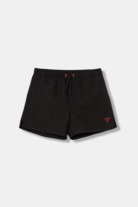 Guess szorty kąpielowe dziecięce czarne L6GZ03 WG282