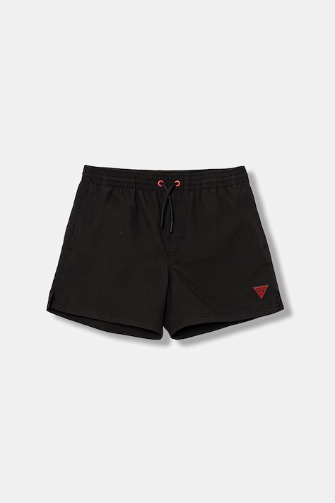 Guess szorty kąpielowe dziecięce czarne L6GZ03 WG282