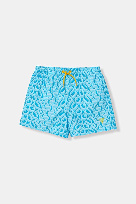 Guess szorty kąpielowe dziecięce niebieskie L6GZ04 WG2A2