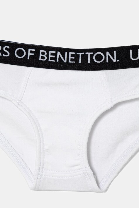 United Colors of Benetton сліпи дитячі бавовняні з еластаном 2 шт. — фото 4