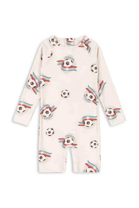 Konges Sløjd kombinezon plażowy dziecięcy ASTER ONESIE GRS beżowy KS105265