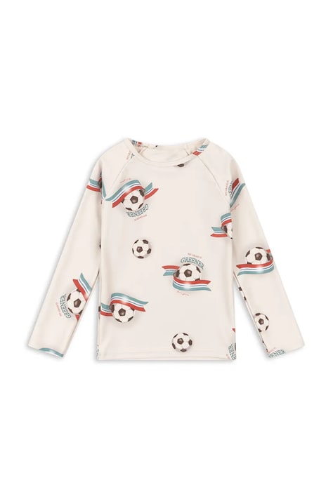 Konges Sløjd μακρυμάνικη κολύμβησης Παιδική ASTER SWIM BLOUSE GRS μπεζ KS105266