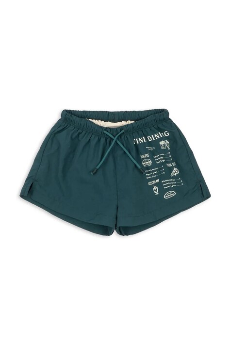 Konges Sløjd spodenki do pływania dziecięce POMIO SHORT SWIM SHORTS GRS turkusowe KS105523