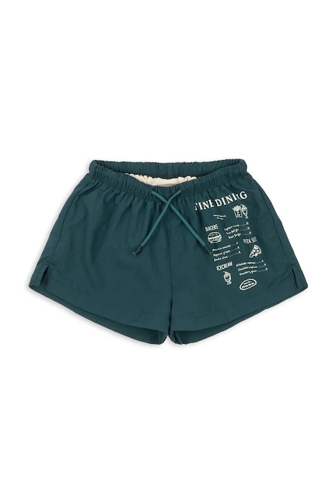 Konges Sløjd plavkové šortky detské POMIO SHORT SWIM SHORTS GRS tyrkysové KS105523