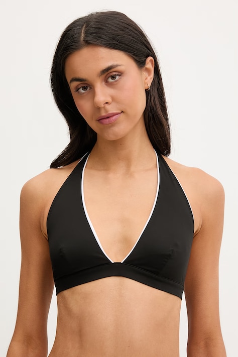 Max Mara Beachwear διπλής όψης μπικίνι τοπ γυναικείο ABAZIA μαύρο 2616821099600