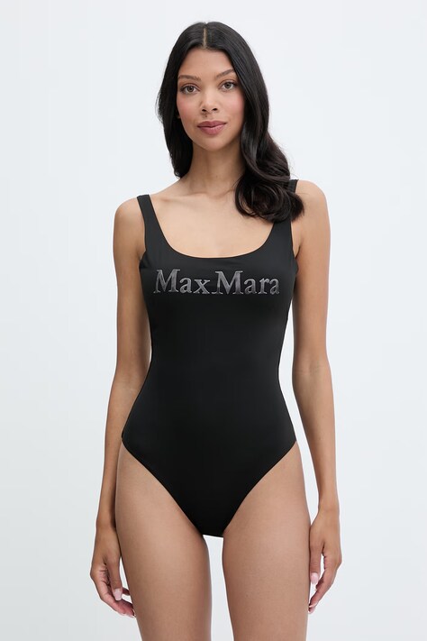 Max Mara Beachwear ολόσωμο μαγιό γυναικείο CARISMA μαύρο 2616831229600