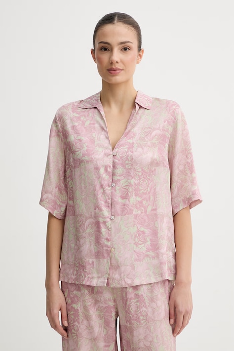Chantelle koszula piżamowa damska CHARLIE różowa C1ASH5